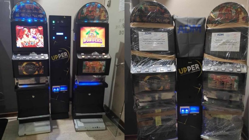 Slot machine illegali a Cagliari: pesante sanzione