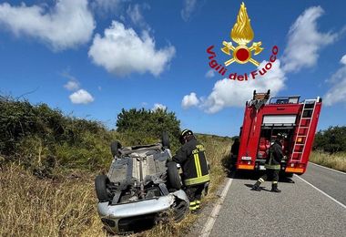 Incidente stradale nel Sassarese, un ferito