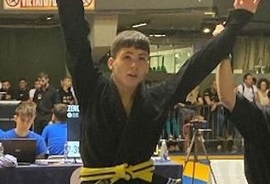 Festa a Loceri per Filippo Mocci, nuovo campione italiano di Brazilian Jiu-Jitsu