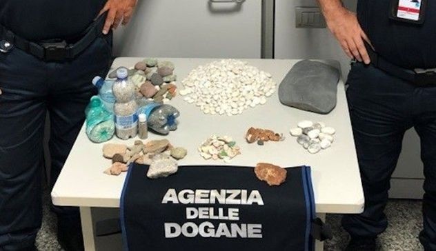 In cinque anni 6 tonnellate di sabbia e conchiglie rubate a Olbia