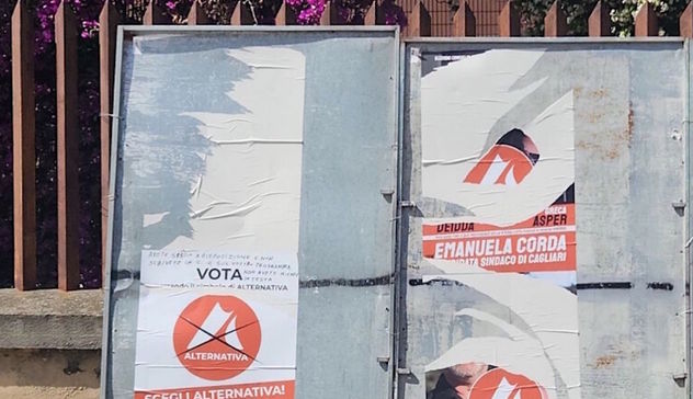 Cagliari. Strappati alcuni manifesti elettorali di Emanuela Corda 