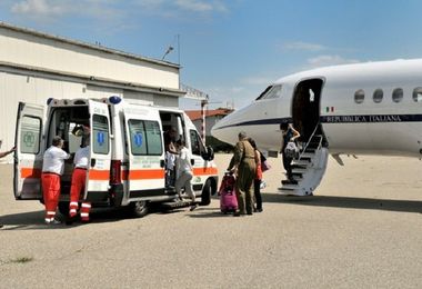 Alghero. Trasporto sanitario urgente per neonata di soli 13 giorni  