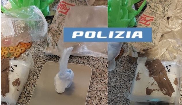 Oltre mezzo kg di cocaina in casa: arrestato a Iglesias