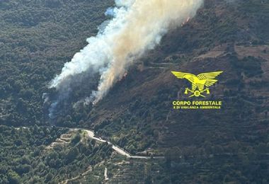 Incendi: 26 i roghi in Sardegna. In azione Canadair ed elicotteri