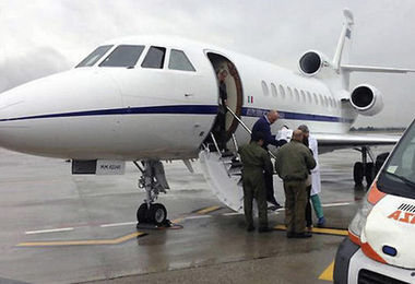 Volo d'urgenza Cagliari-Roma per un neonato di 15 giorni