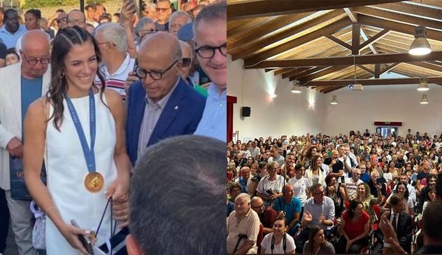 Grande festa a Narbolia per il ritorno a casa di Alessia Orro