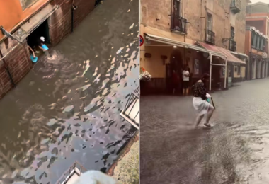 Bomba d’acqua a Bosa, più di 40 interventi dei Vigili del fuoco