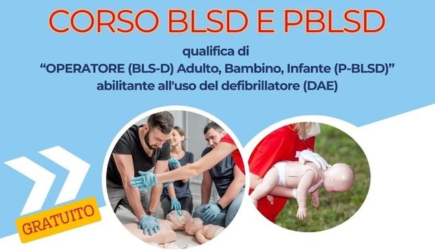 “Chi salva un bambino salva il mondo intero”. A Uri corsi BLSD e PBLSD gratuiti