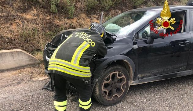 Frontale vicino a Orgosolo, un ferito trasportato con l’elisoccorso