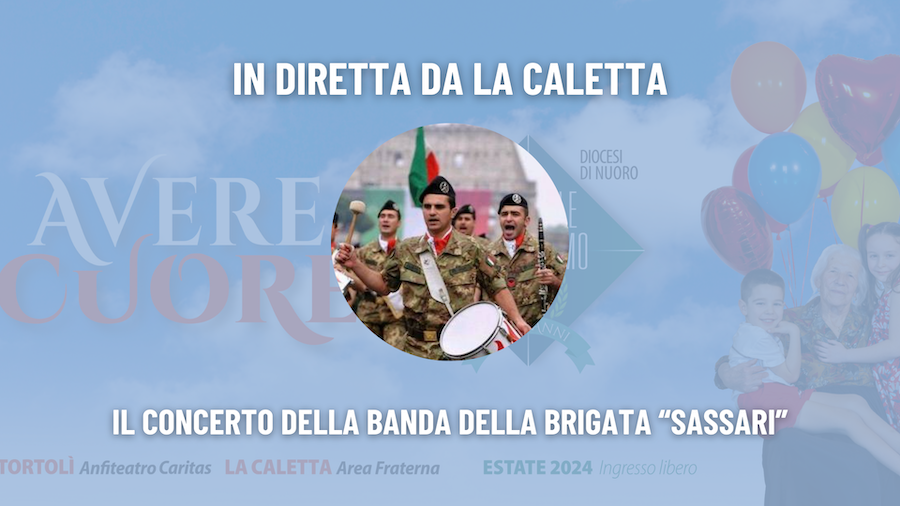 In diretta da La Caletta il concerto della Banda della Brigata 