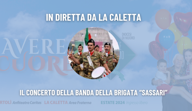 In diretta da La Caletta il concerto della Banda della Brigata 