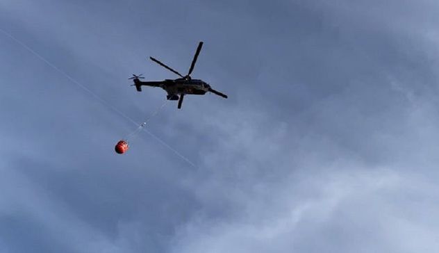 Vasto rogo a Ussana: in azione un elicottero e un Super Puma