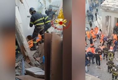 Campania. Crolla palazzina: morti due bimbi e la mamma