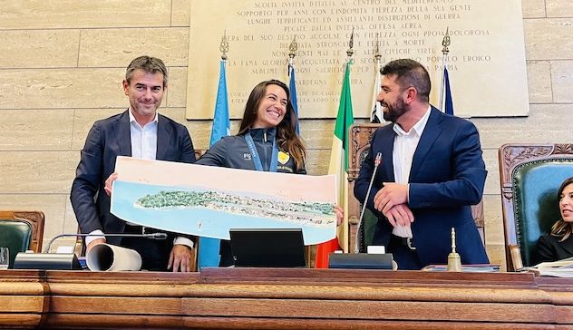 Cagliari. L'olimpionica Marta Maggetti premiata a Palazzo Bacaredda 