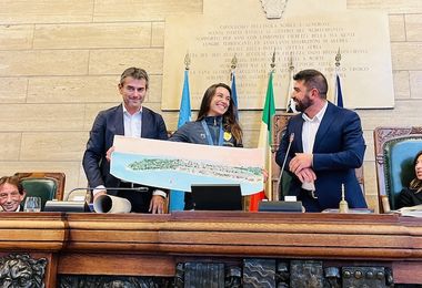 Cagliari. L'olimpionica Marta Maggetti premiata a Palazzo Bacaredda 