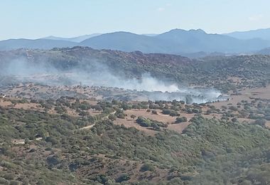 Incendi: 13 i roghi in Sardegna, mezzi aerei a Orotelli e Maracalagonis