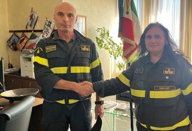 Cagliari Firefighters: change at the top, Luca Manselli new commander