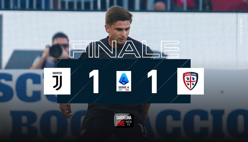 Juventus-Cagliari 1-1, buon punto allo Stadium