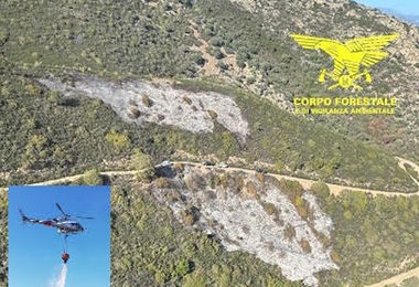 Incendi, oggi 14 roghi in Sardegna: elicotteri a Goni e Silanus