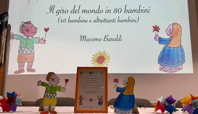  Presentato ad Alghero l’ultimo libro di Massimo Baraldi dal titolo “Il giro del mondo in 80 bambini”