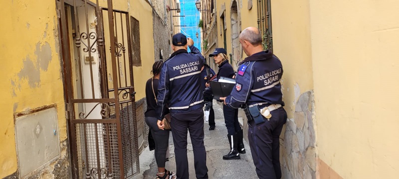 Sassari. Disordini e malavita nel centro storico: gli interventi della polizia locale