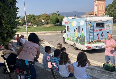 Cagliari: nel Parco Giovanni Paolo II arriva il Bibliobus 