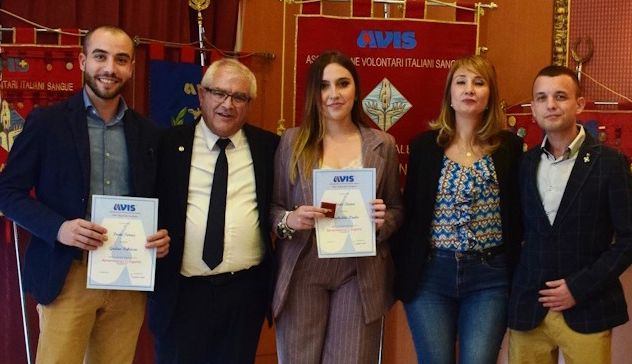 Avis, Festa del Donatore: premiati due giovani di Porto Torres