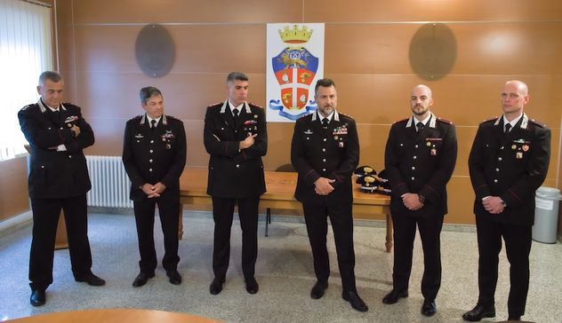 Carabinieri, nuovi incarichi per cinque ufficiali del Comando Provinciale di Nuoro