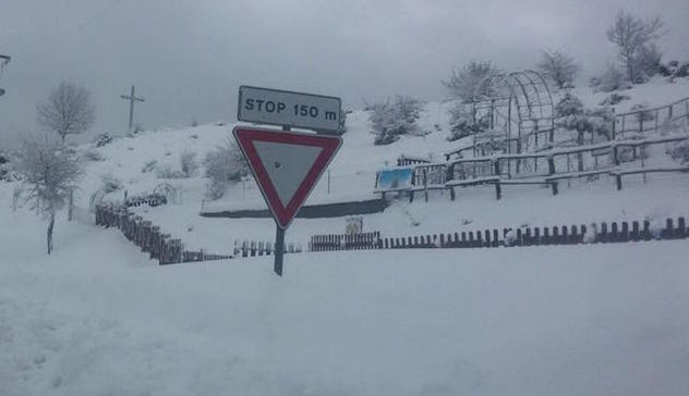 Neve in Sardegna. Gli scatti dei nostri lettori