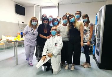 Santissima Trinità di Cagliari. Grande emozione per la riapertura del reparto di Urologia 